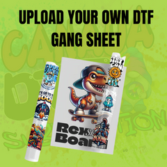 Upload Your DTF Gang sheet