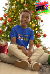 Christmas Santa, Snowman, deer and tree