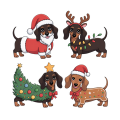 Dachshund Christmas